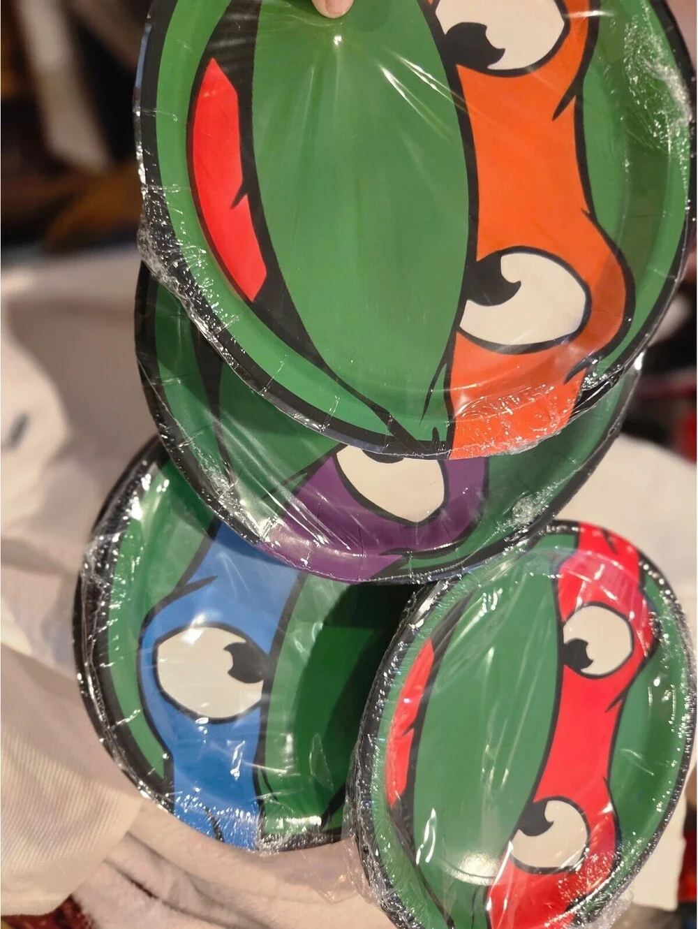 Ninja Turtle plates 40 count